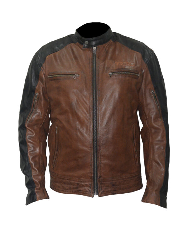 Classic Leather Jacket - Image 2