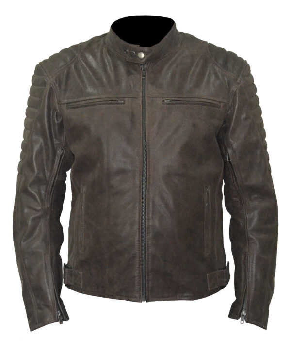 Classic Leather Jacket - Image 3