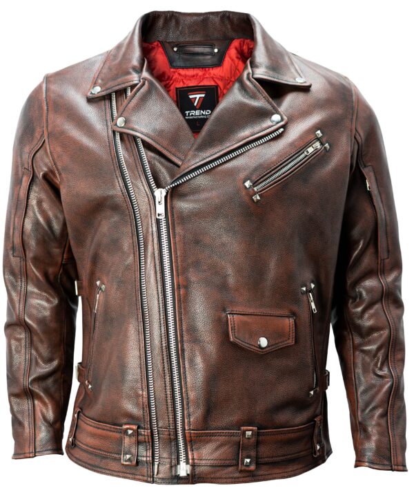 Classic Biker Leather Jacket