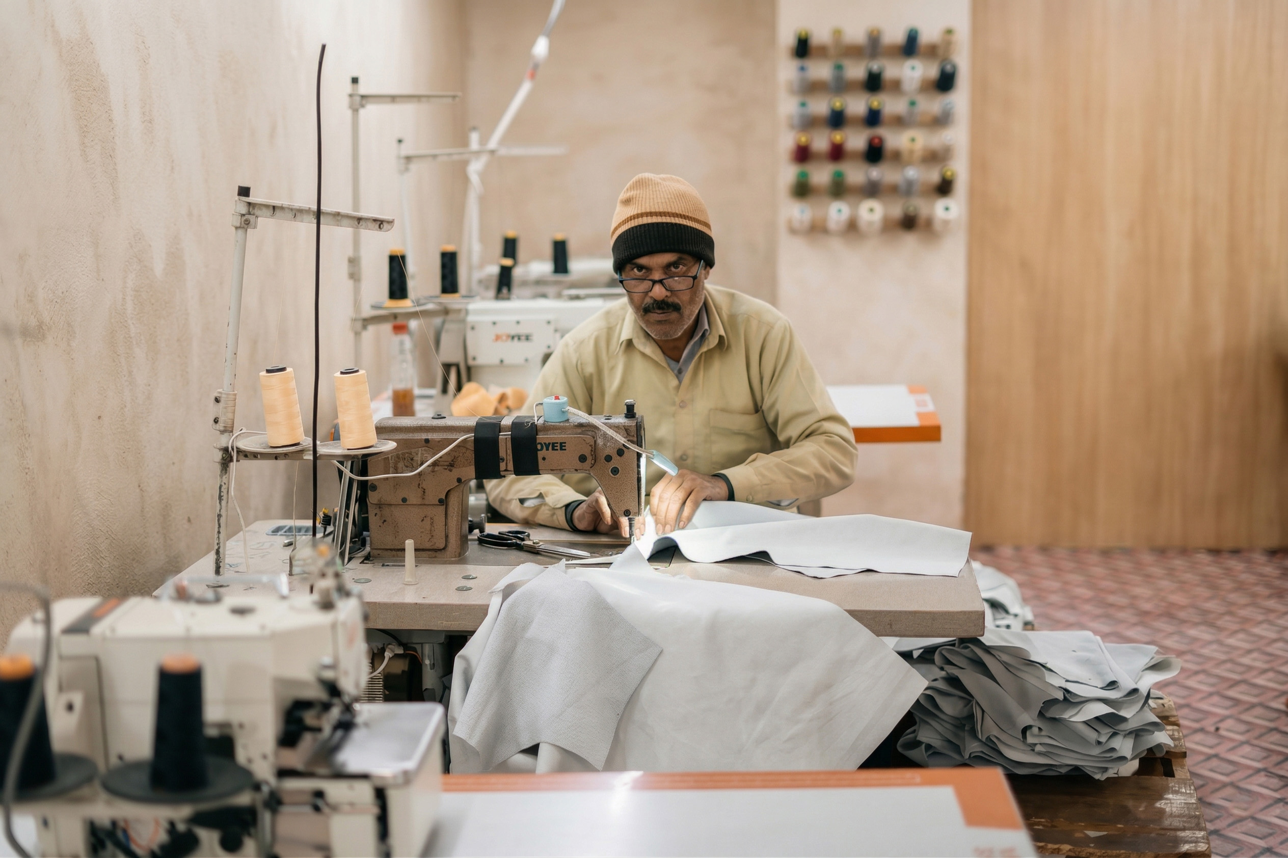 Leather Garments Stitching